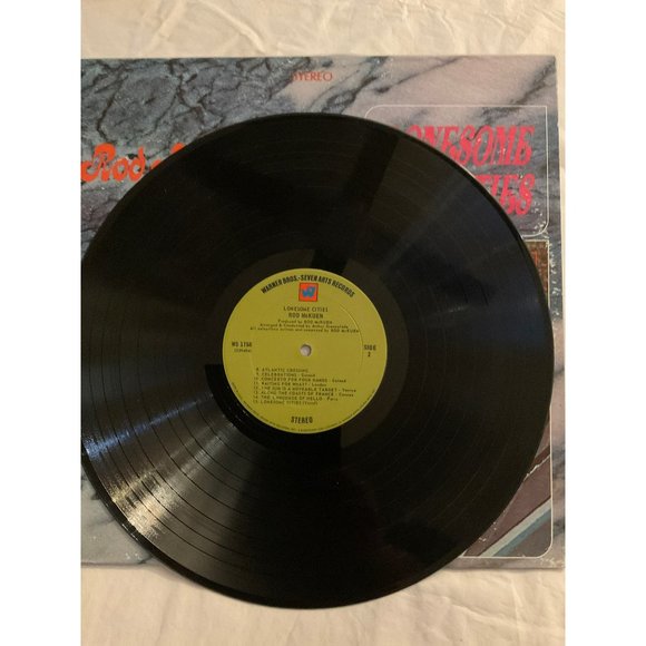 Rod McKuen: Lonesome Cities Vintage Vinyl Record - Picture 11 of 13